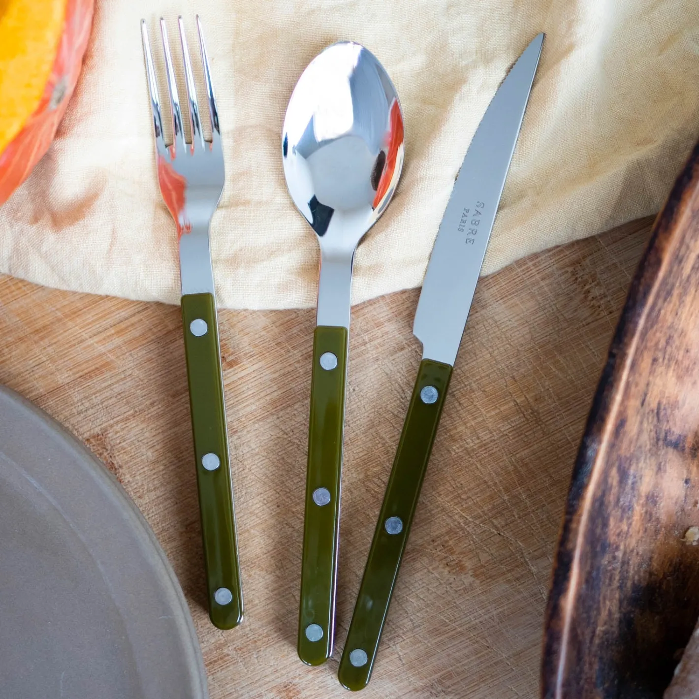 Bistrot Uni, Vert fougère*Sabre Paris Flash Sale