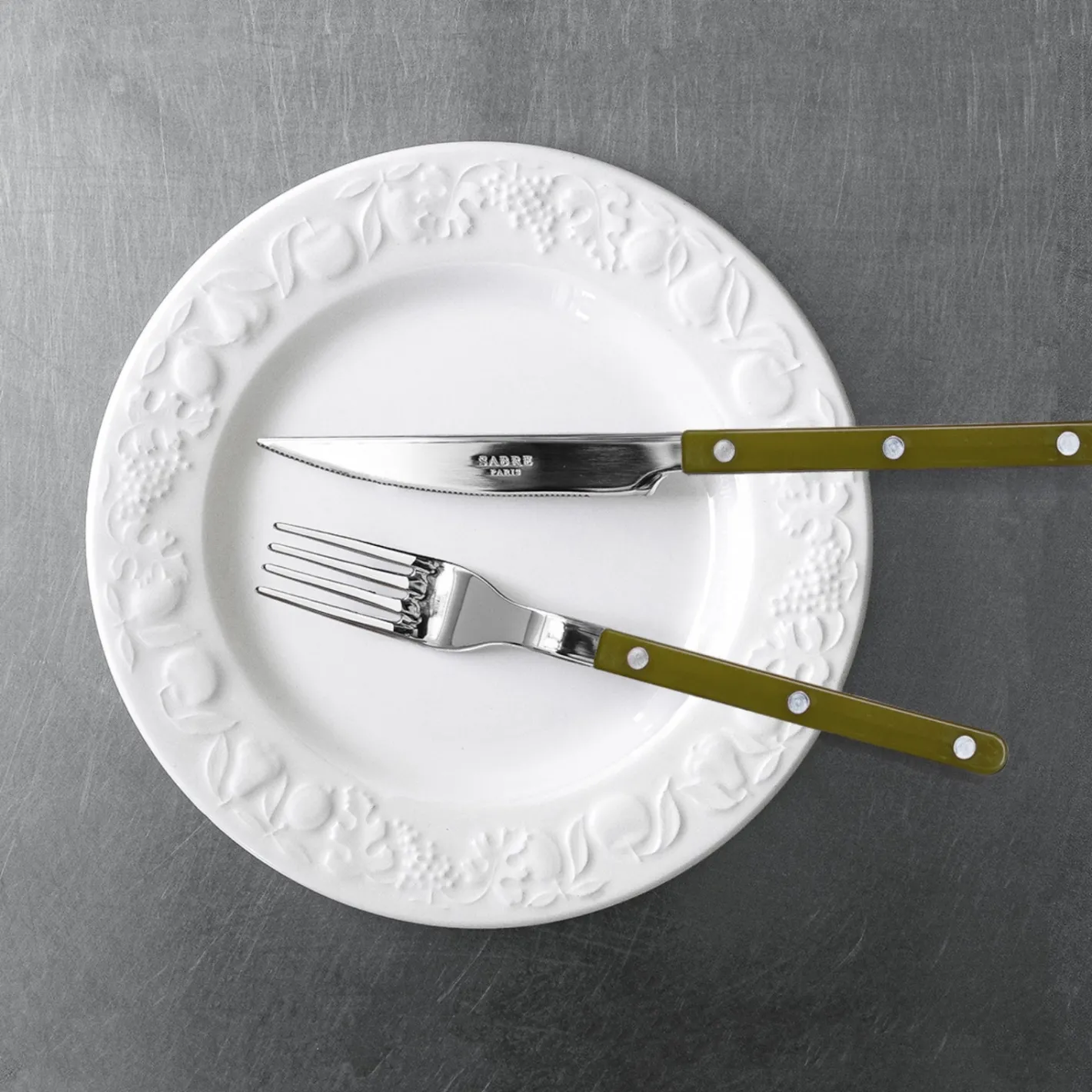Bistrot Uni, Vert fougère*Sabre Paris Flash Sale