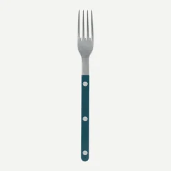 Bistrot Vintage Uni, Bleu canard*Sabre Paris Online