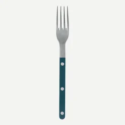 Bistrot Vintage Uni, Bleu canard*Sabre Paris Clearance