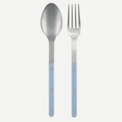 Bistrot Vintage Uni, Bleu pastel*Sabre Paris Discount