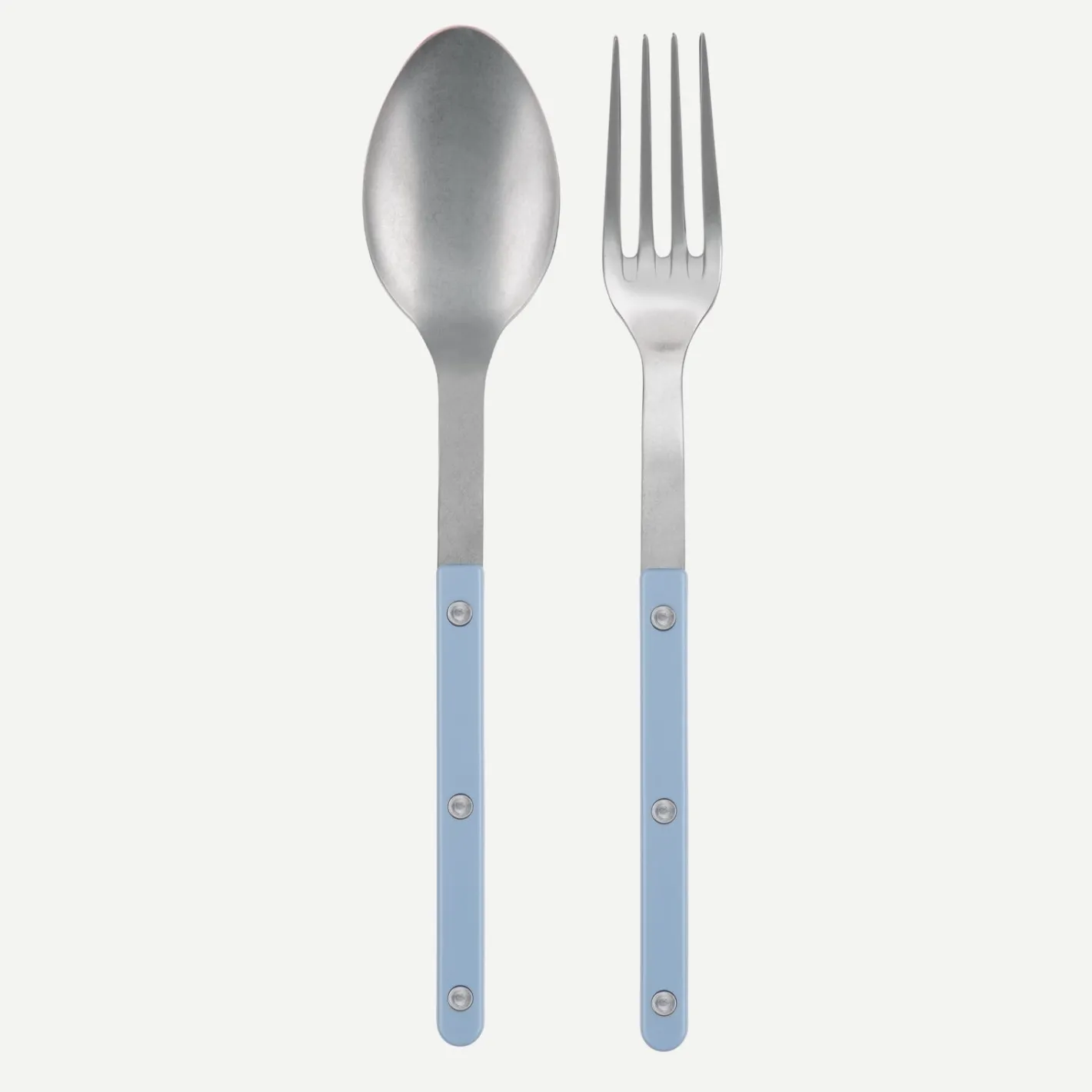 Bistrot Vintage Uni, Bleu pastel*Sabre Paris Discount