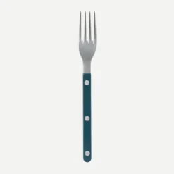 Bistrot Vintage Uni, Bleu canard*Sabre Paris Outlet