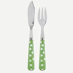 Pois Blancs, Vert jardin*Sabre Paris Sale