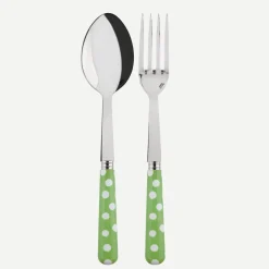 Pois Blancs, Vert jardin*Sabre Paris Discount