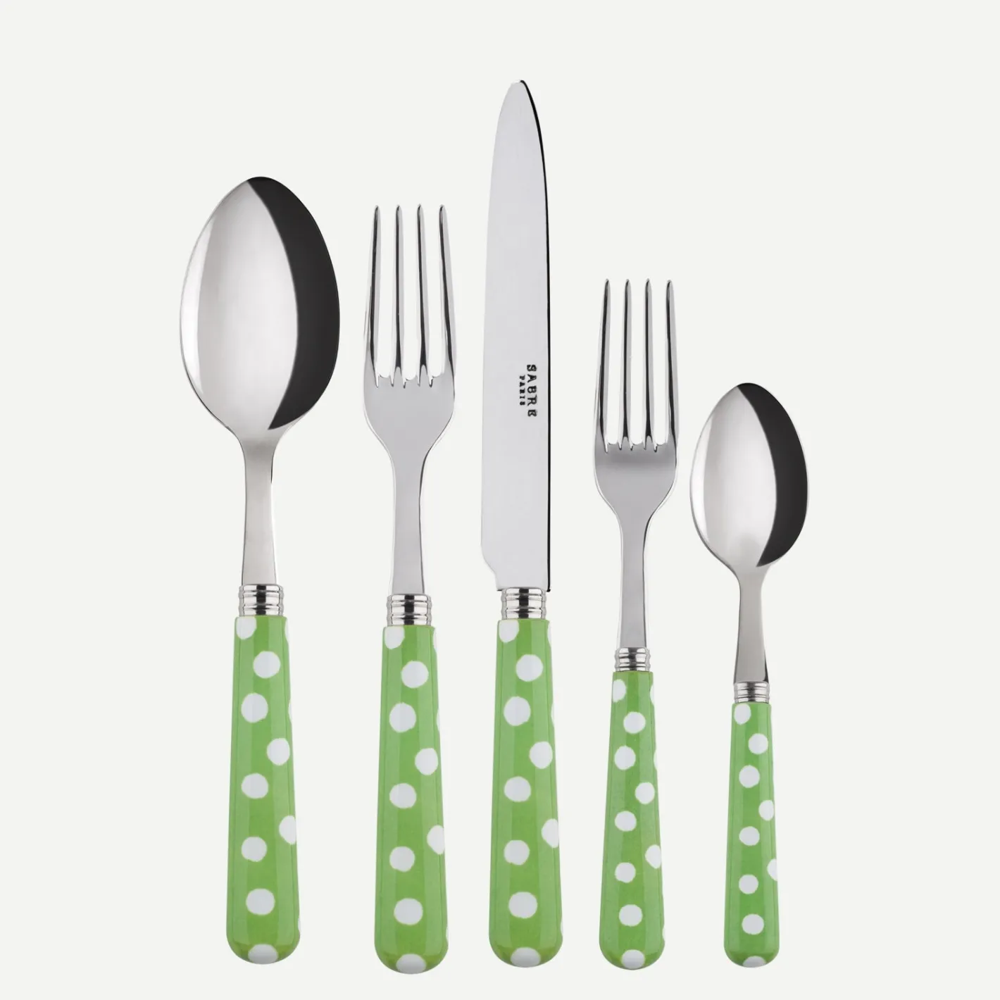 Pois Blancs, Vert jardin*Sabre Paris New